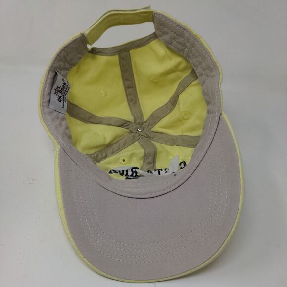 Old Dock Men's Strapback Hat Green Adjustable Embroidered Costa Rica Pura Vida - Picture 9 of 11